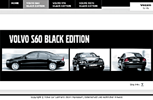 VOLVO BLACK EDITION.